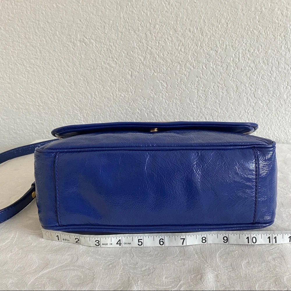 Marc By Marc Jacobs Blue Too Hot To Handle Lea Bag